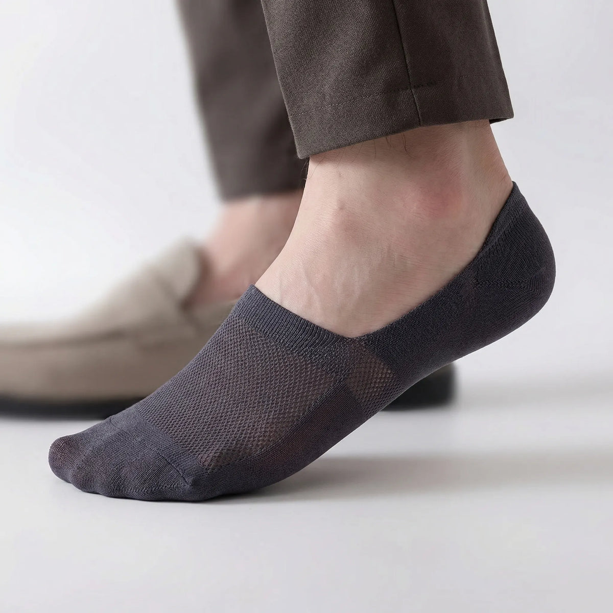 Onzichtbare Sokken Met Antislipstrip Voor Comfort Onder Lage Schoenen
