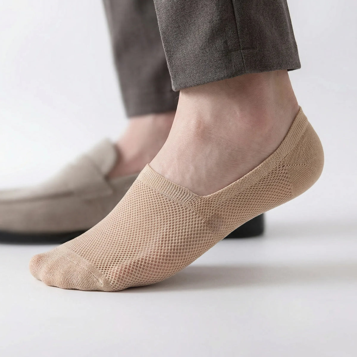 Onzichtbare Sokken Met Antislipstrip Voor Comfort Onder Lage Schoenen