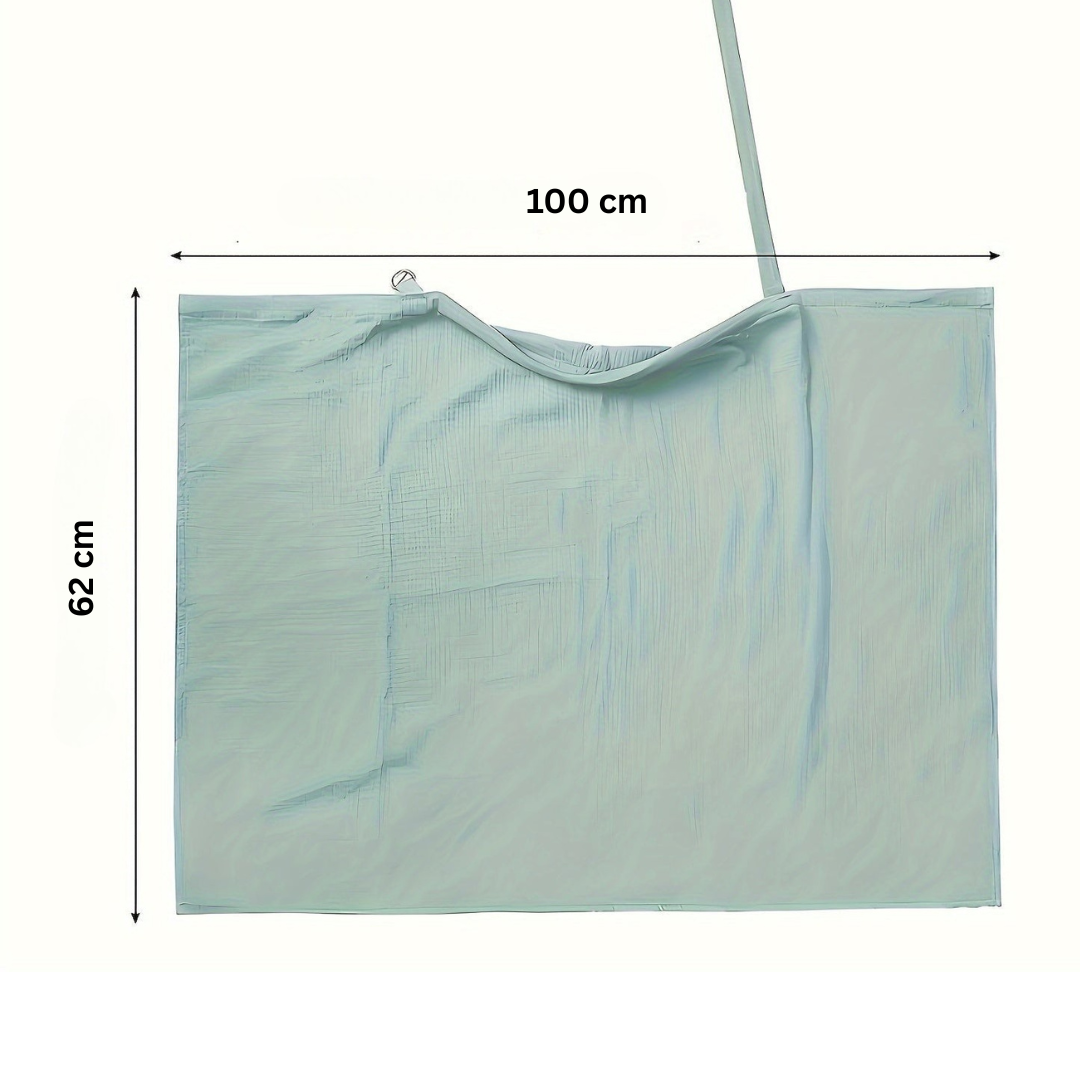 Ademend Borstvoedingsdoek van 100% Katoen met Verstelbare Nekband