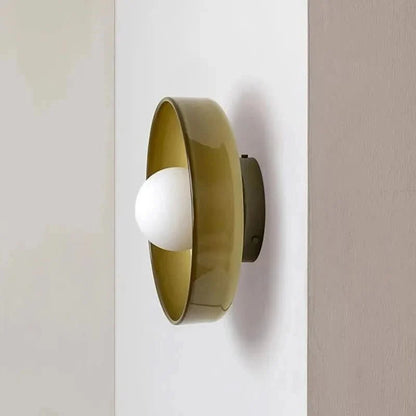 Glazen Plafondlamp In Scandinavische Stijl