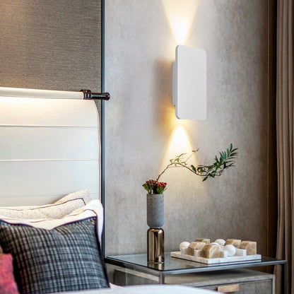 Strakke led binnenwandlamp met rechthoekig ontwerp
