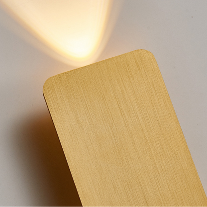 Strakke led binnenwandlamp met rechthoekig ontwerp