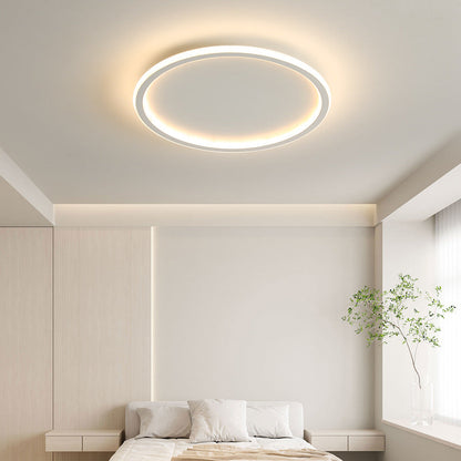 Ronde Plafondlamp Met Scandinavische Vorm En Zachte LED Verlichting