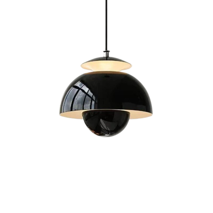 Scandinavische Hanglamp Met Gelaagde Kap En Zachte LED-Verlichting