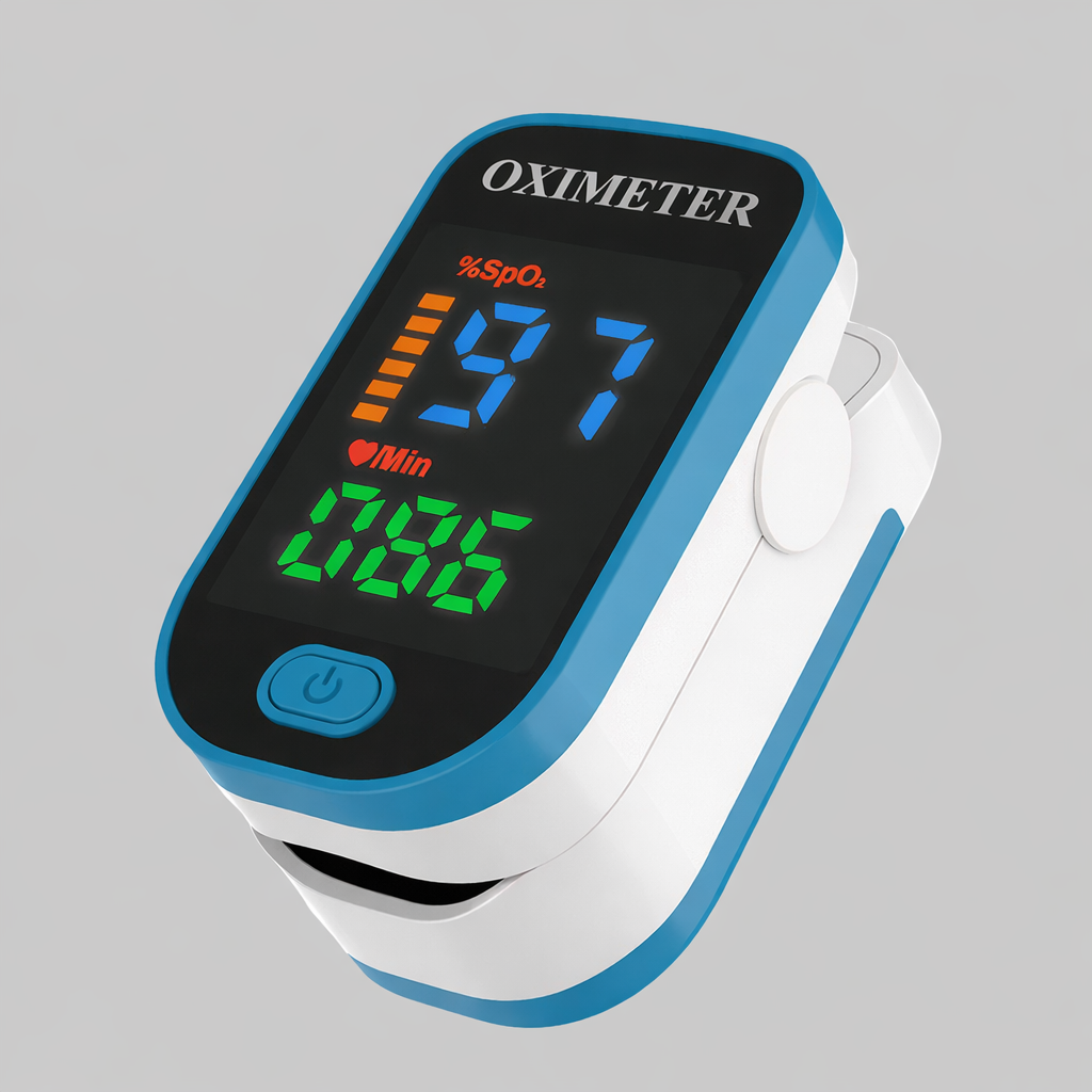Digitaal Vingeroximeter met LED‑Display