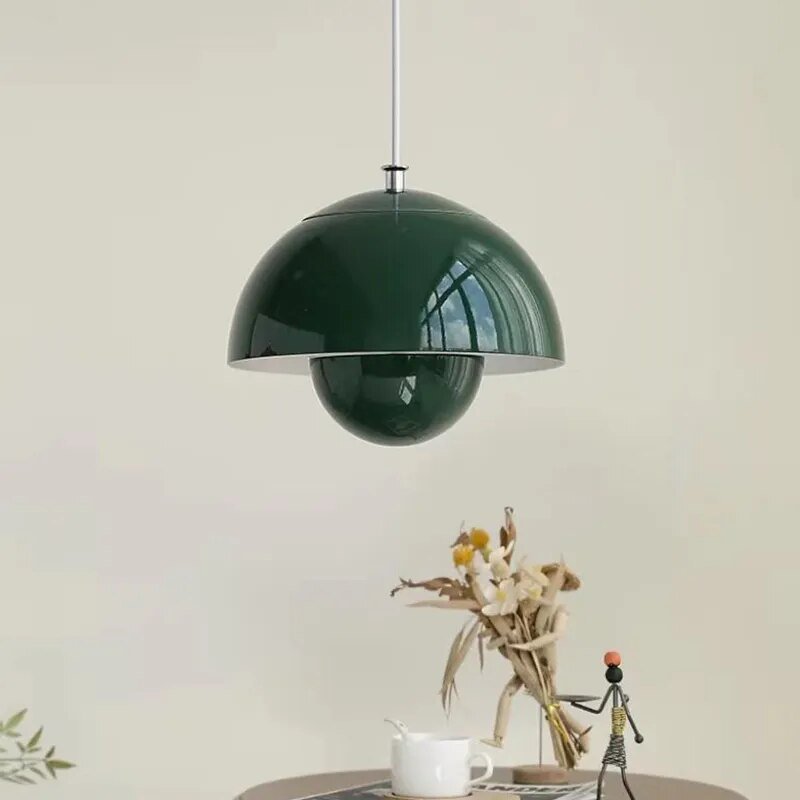 Scandinavische Hanglamp Met Gelaagde Kap En Zachte LED-Verlichting