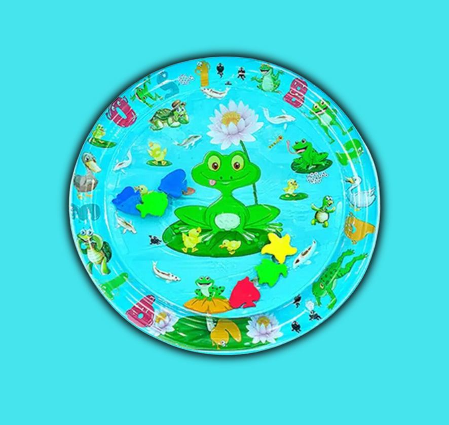 Stevige Kattenspeelmat Met Krasbestendige Waterwereld En Dagelijkse Zintuiglijke Stimulatie