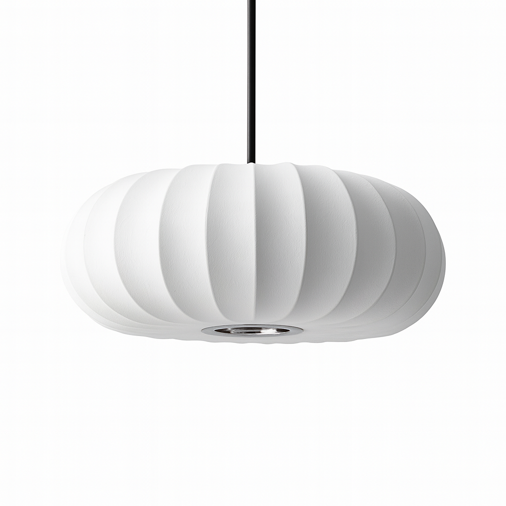 Fabric Hanglamp Met Lantaarnvorm En Zachte Diffuse LED Verlichting