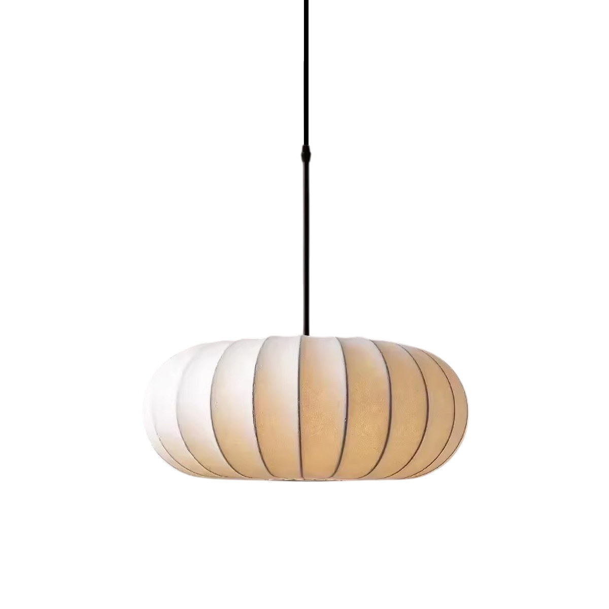 Fabric Hanglamp Met Lantaarnvorm En Zachte Diffuse LED Verlichting
