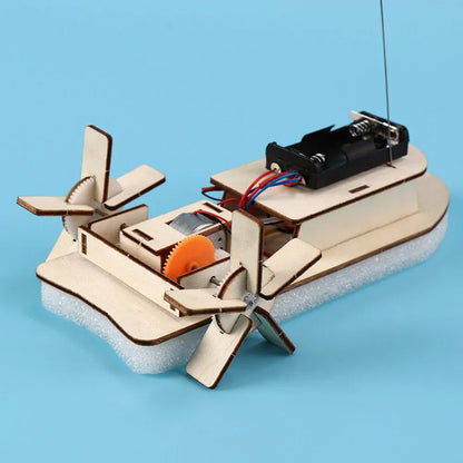 DIY Elektrische Boot Bouwset Voor Jonge Uitvinders