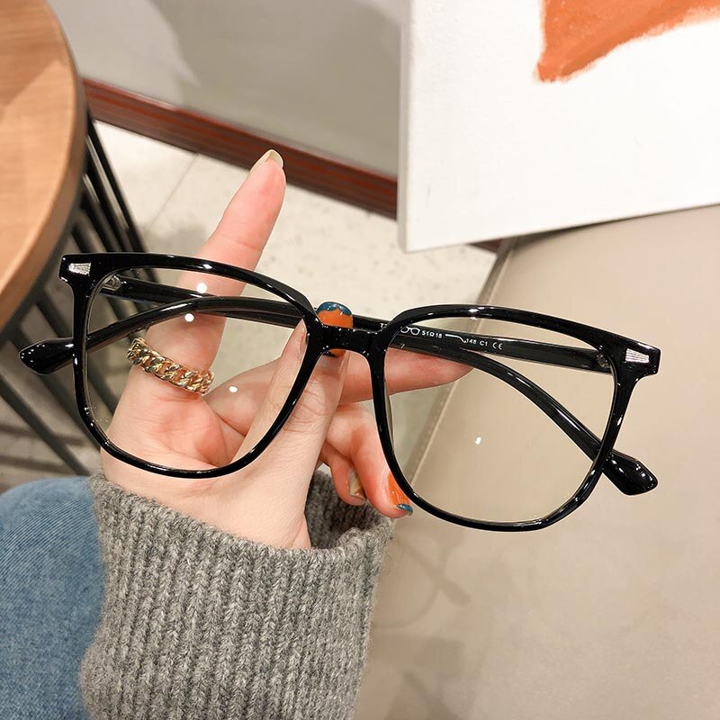 Bijziende Bril Unisex met Anti Blauwlicht en Vierkant Comfort Frame