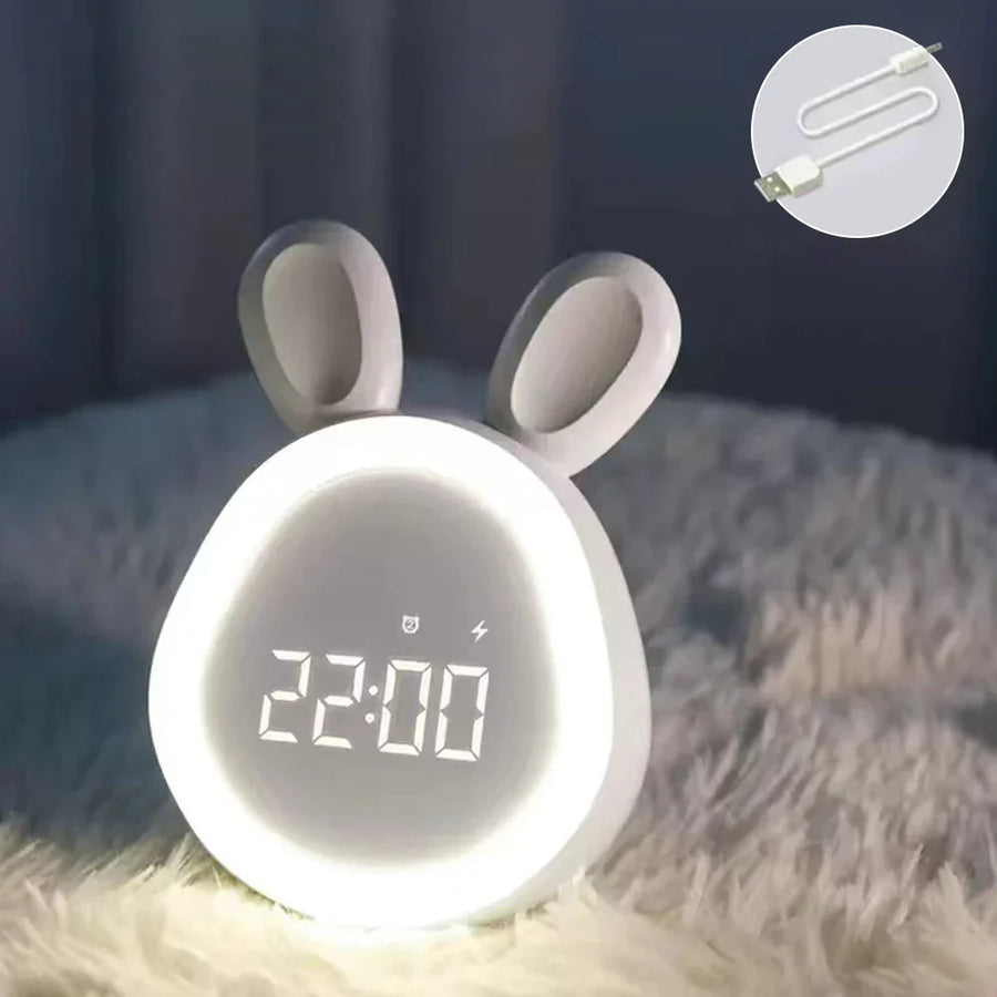 Digitale Kinderwekker Met Nachtlampje En LED Display