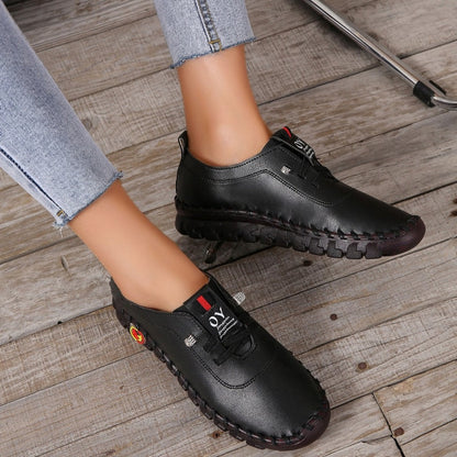 Comfortabele Platte Loafer Met Orthopedische Ondersteuning Voor Dagelijks Loopgemak