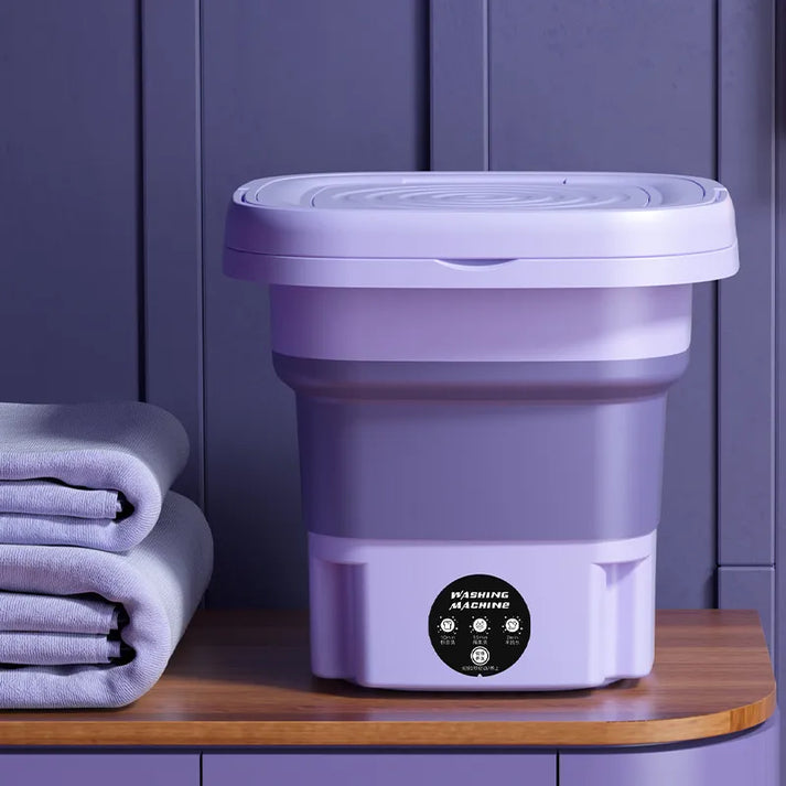 Opvouwbare Mini Wasmachine Voor Kleine Wasjes En Onderweg