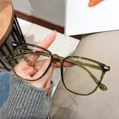 Bijziende Bril Unisex met Anti Blauwlicht en Vierkant Comfort Frame