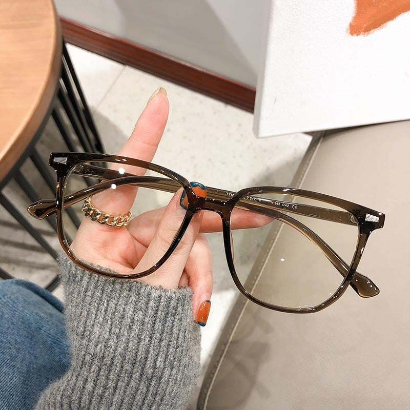 Bijziende Bril Unisex met Anti Blauwlicht en Vierkant Comfort Frame
