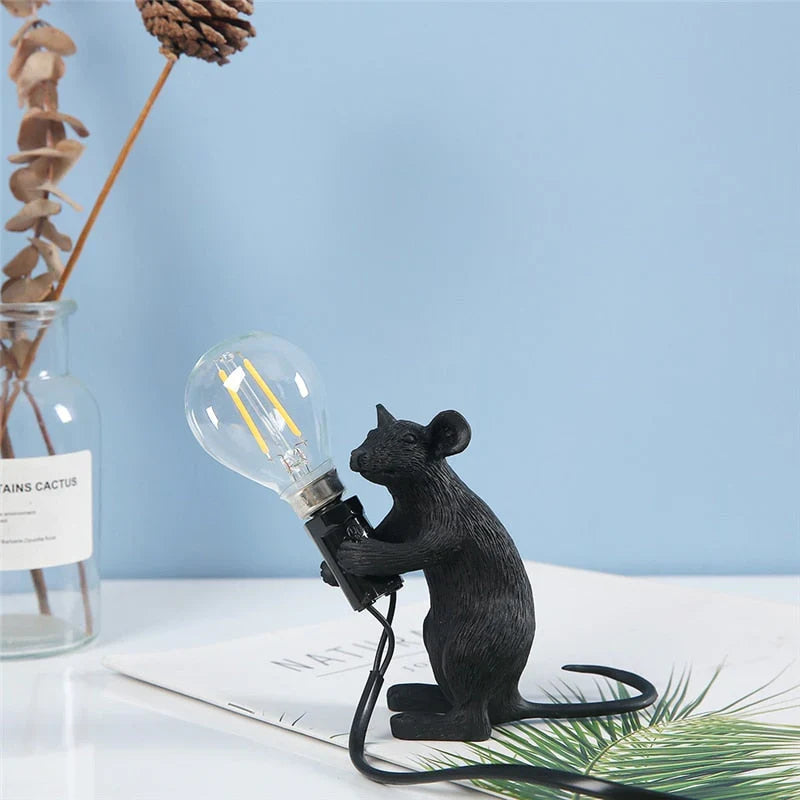 Muis Tafellamp Met Realistisch Ontwerp En Compact Formaat