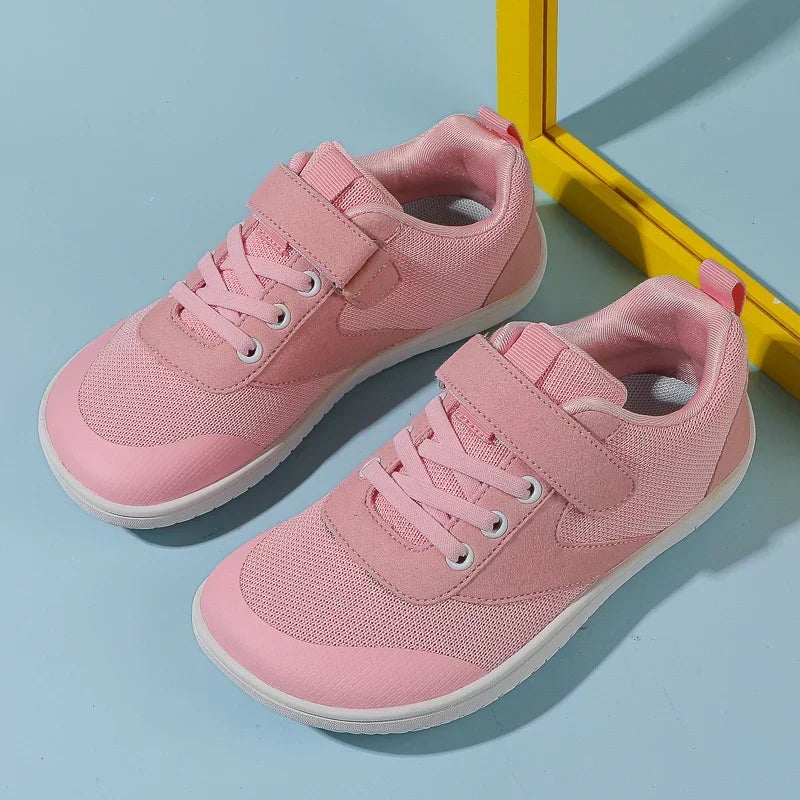 Comfortabele Barefoot Sneakers voor Kinderen met Brede Neus