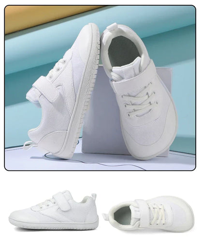 Comfortabele Barefoot Sneakers voor Kinderen met Brede Neus