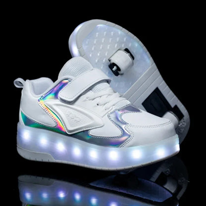 LED Rolschaats Sneakers Met Verlichte Wielen Voor Actieve Kinderen