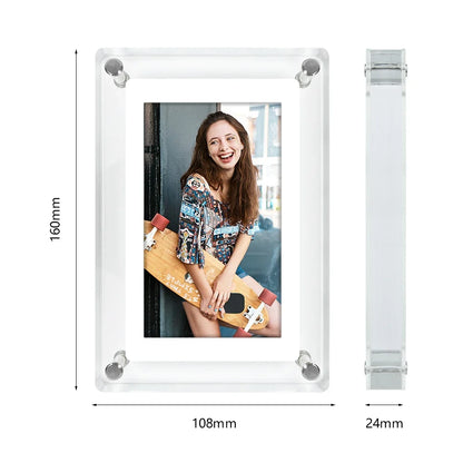 Digitale Fotoram Met Heldere Ipsweergave Voor Moderne Dagelijkse Fotopresentatie