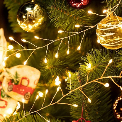 Cluster LED Lichtsnoer Met Flexibel Zilverdraad Voor Binnen- En Buitendecoratie