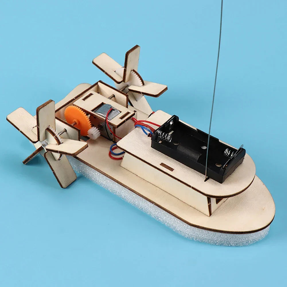 DIY Elektrische Boot Bouwset Voor Jonge Uitvinders