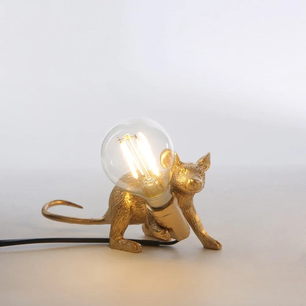 Muis Tafellamp Met Realistisch Ontwerp En Compact Formaat