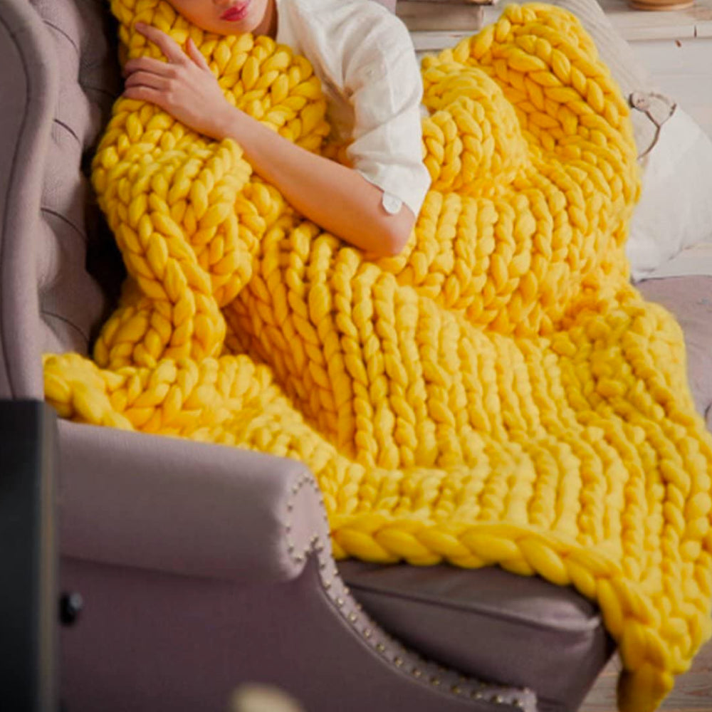 Xxl Chunky Breigaren Met Extra Dikke Vezel En Zachte Structuur