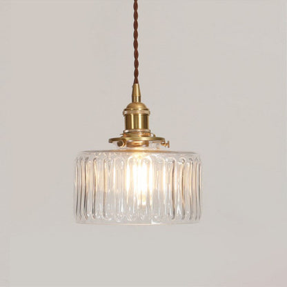 Japanse Hanglamp Met Ronde Glaskap En Warme LED Sfeerverlichting