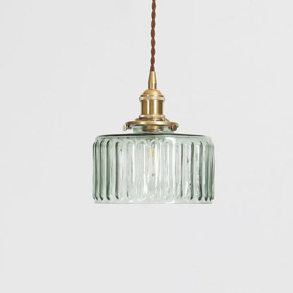 Japanse Hanglamp Met Ronde Glaskap En Warme LED Sfeerverlichting