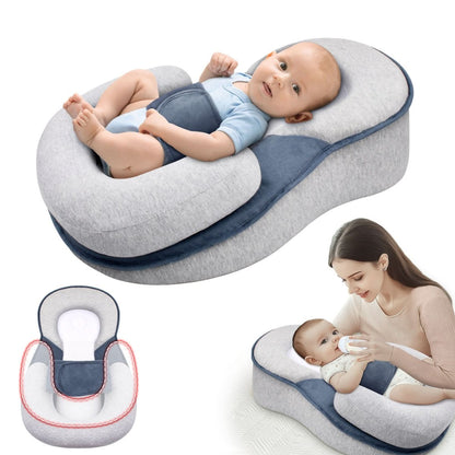 Ergonomisch Babykussen Met Vormgegeven Hoofd‑ En Rugsteun
