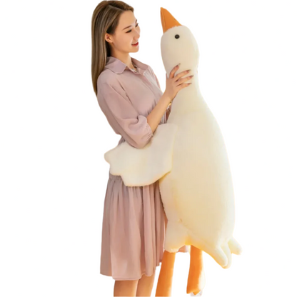 Ganzen Knuffelkussen Met Extra Zacht Pluche Design Voor Comfort En Gezelligheid