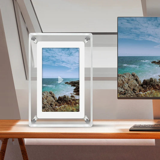 Digitale Fotoram Met Heldere Ipsweergave Voor Moderne Dagelijkse Fotopresentatie