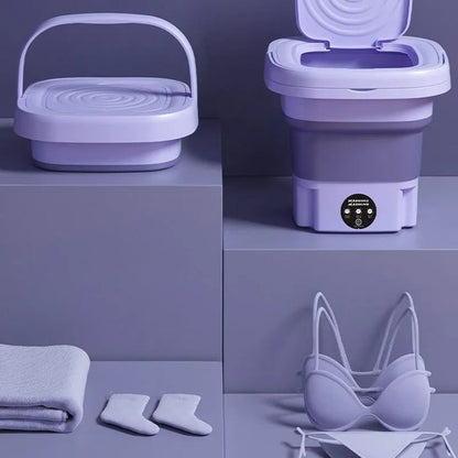 Opvouwbare Mini Wasmachine Voor Kleine Wasjes En Onderweg