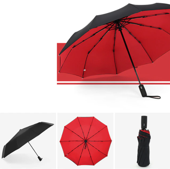 Compacte Automatische Mini Paraplu – Windbestendig en UV-Beschermend
