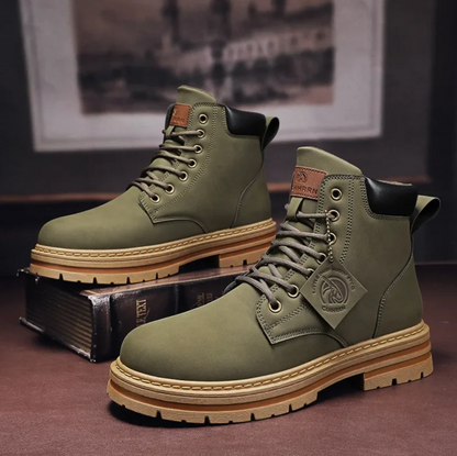 Heren Veterschoenen Met Steunstructuur En Antislipzool