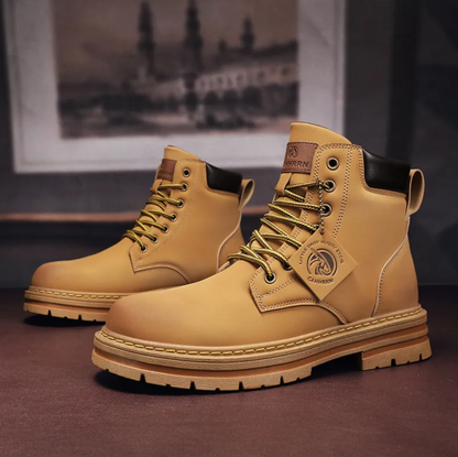 Heren Veterschoenen Met Steunstructuur En Antislipzool