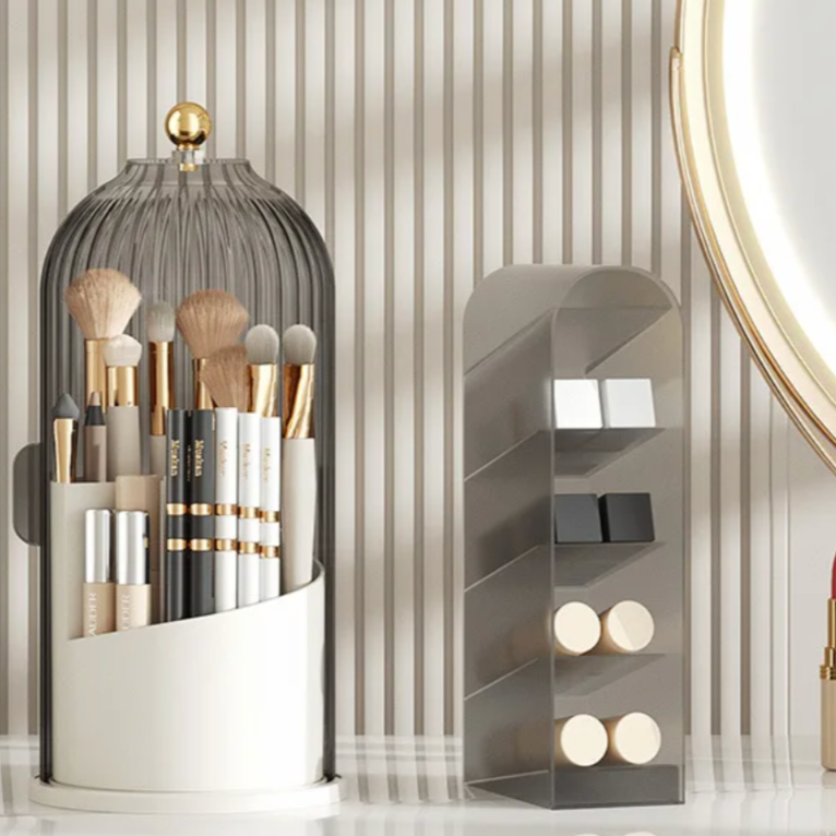 Acryl Cosmetica‑Organizer Met 360° Rotatie