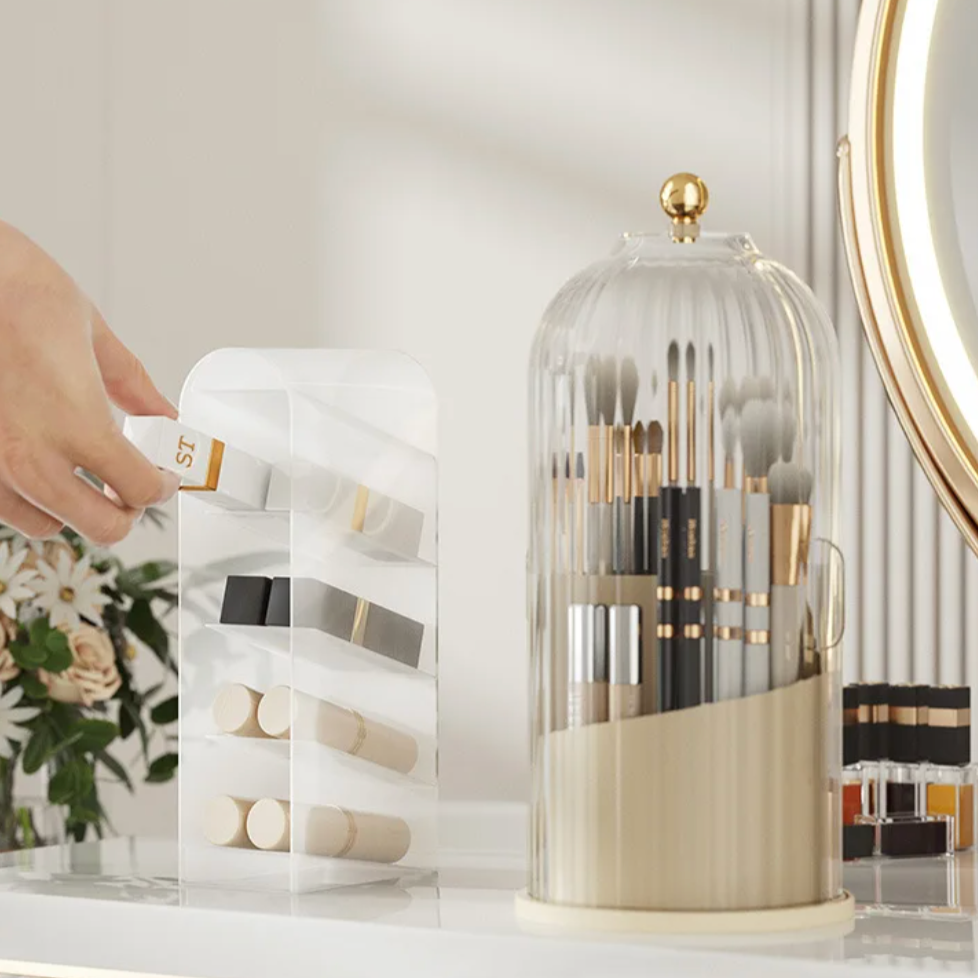 Acryl Cosmetica‑Organizer Met 360° Rotatie