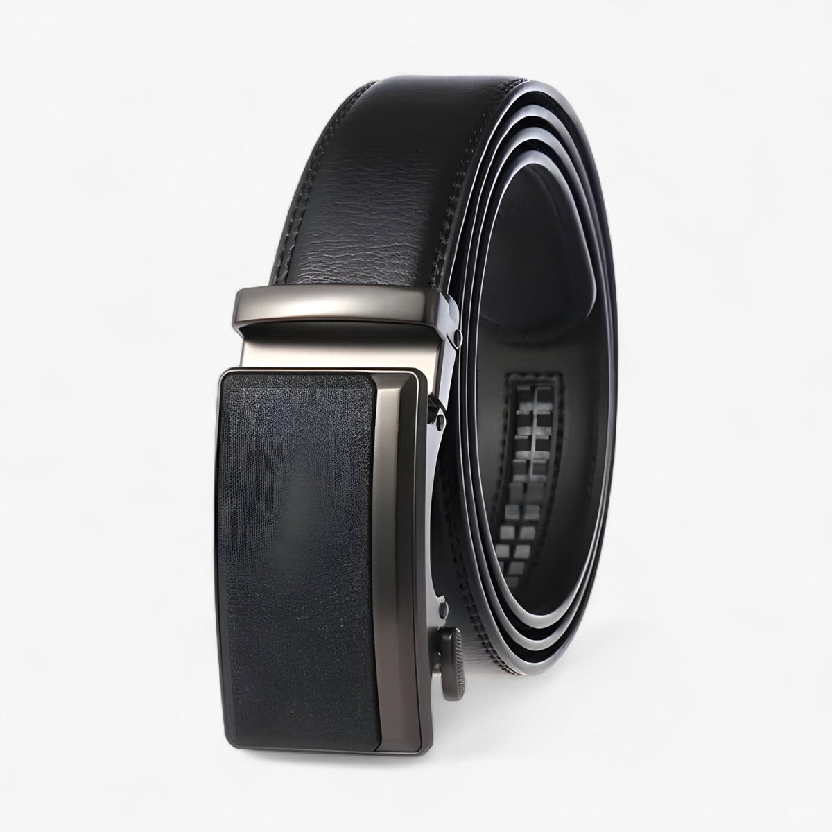 Luxe Leren Riem Met Automatische Gesp Voor Een Perfecte Pasvorm
