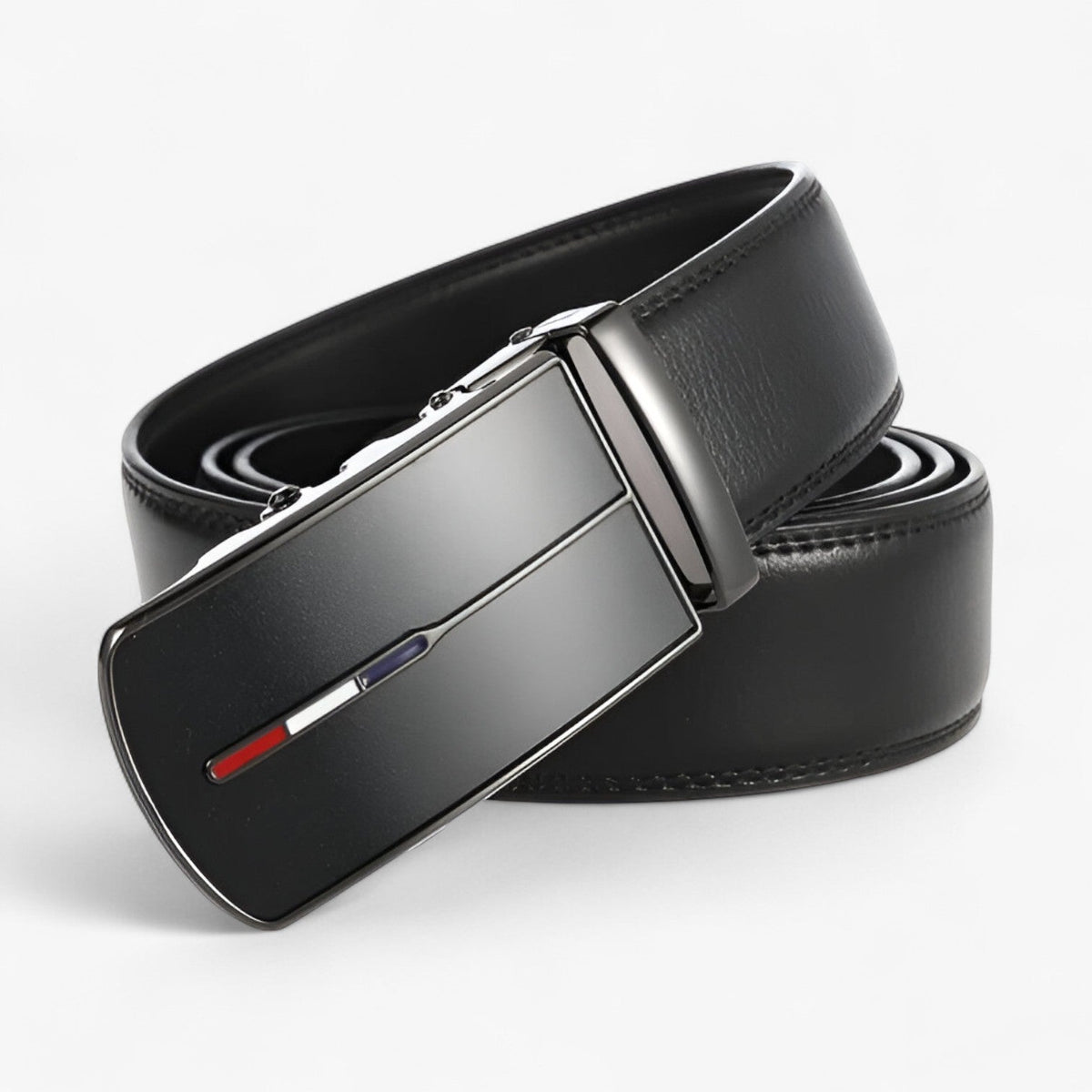 Luxe Leren Riem Met Automatische Gesp Voor Een Perfecte Pasvorm