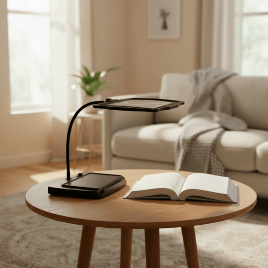 Led Tafel Loep Met Flexibele Arm En Vergrotingslens
