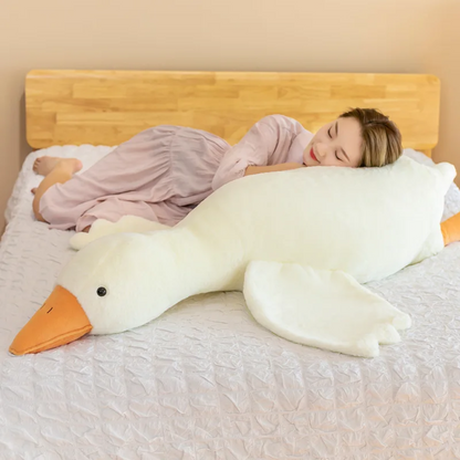 Ganzen Knuffelkussen Met Extra Zacht Pluche Design Voor Comfort En Gezelligheid