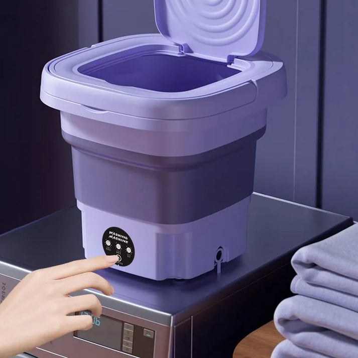 Opvouwbare Mini Wasmachine Voor Kleine Wasjes En Onderweg