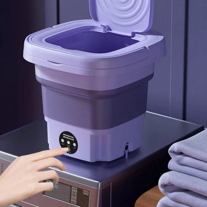Opvouwbare Mini Wasmachine Voor Kleine Wasjes En Onderweg
