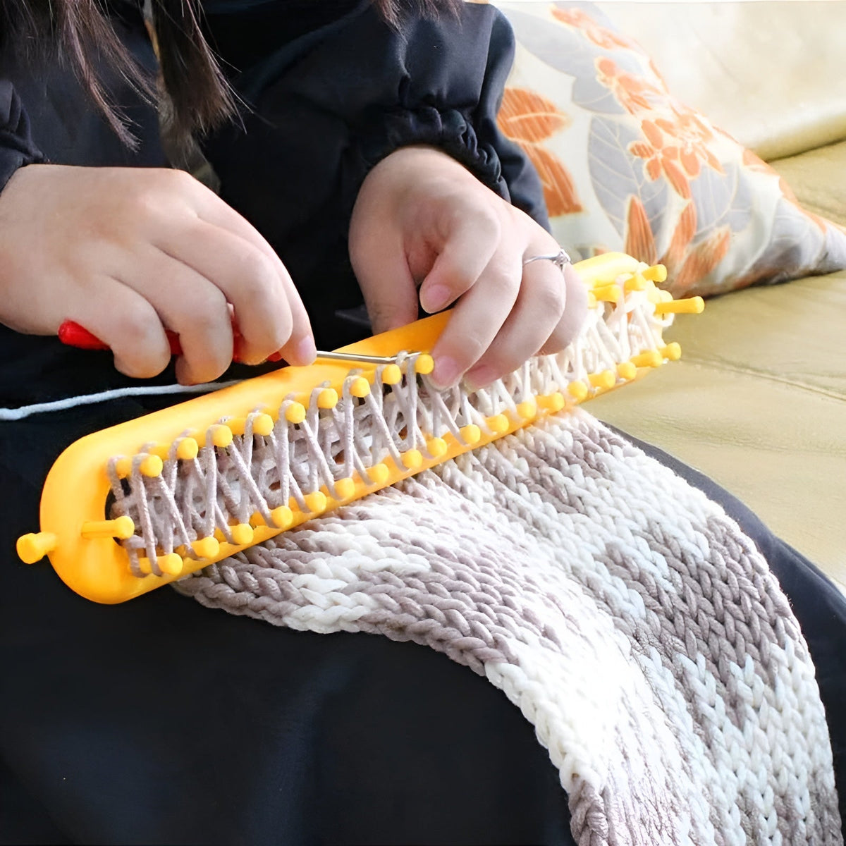Breiraam Voor Breien Zonder Naalden Voor Creatieve Handwerkprojecten