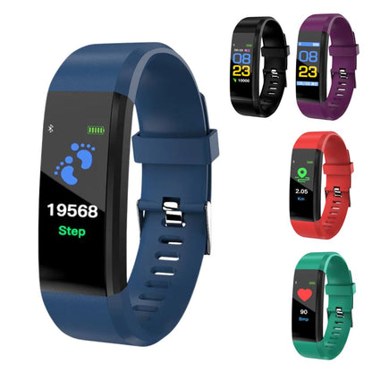 Senioren Smartwatch Met Gezondheidsmonitor En Helder LED Display