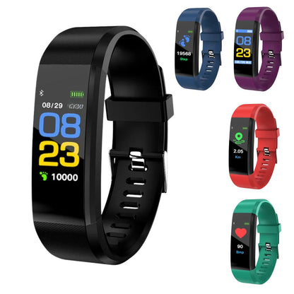 Senioren Smartwatch Met Gezondheidsmonitor En Helder LED Display