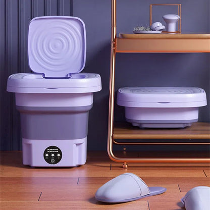 Opvouwbare Mini Wasmachine Voor Kleine Wasjes En Onderweg